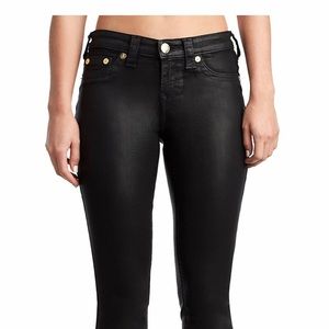 ☀️SOLD☀️True Religion Halle Coated Jeans